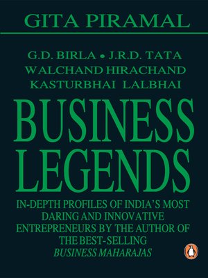 cover image of Business Legends